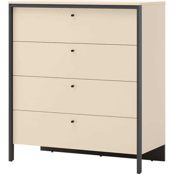 Komoda z szufladami EN-03 Beż ENNA Podstawowe