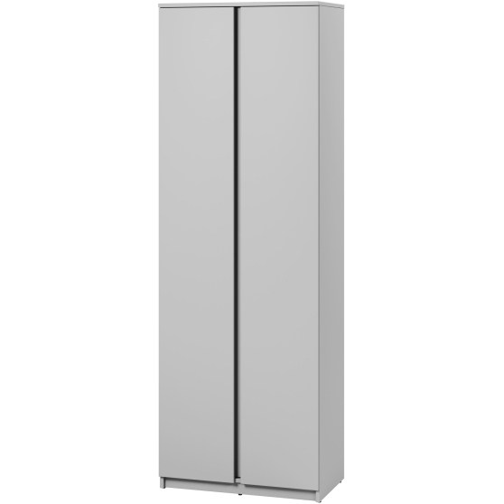 Nowoczesna szafa na korytarz SM-01 Szara SIMPLY Podstawowe