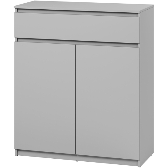 Szara komoda SM-02 do przedpokoju SIMPLY Podstawowe