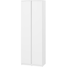 Nowoczesna szafa na korytarz SM-01 Biała SIMPLY Podstawowe