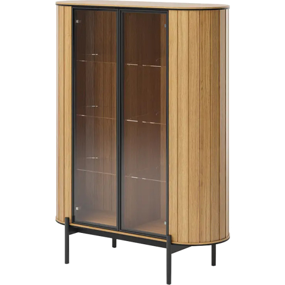 Witryna przeszklona do salonu RT-10 ROTTO Podstawowe