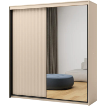 Szafa do sypialni z oświetleniem TS-01 Beż Piaskowy TREND SYPIALNIA Podstawowe