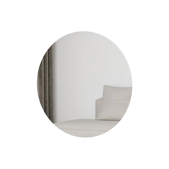 Okrągłe lustro z wbudowanym podświetleniem LED TS-08 TREND SYPIALNIA Podstawowe