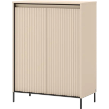 Komoda do przedpokoju z oświetleniem TG-03 Beż Piaskowy TREND GARDEROBA Podstawowe