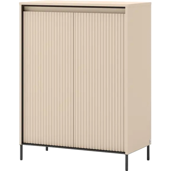 Komoda do przedpokoju z oświetleniem TG-03 Beż Piaskowy TREND GARDEROBA Podstawowe