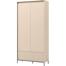 Szafa z oświetleniem do przedpokoju TG-02 Beż Piaskowy TREND GARDEROBA Podstawowe