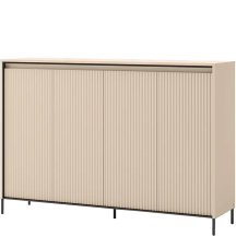 Komoda 4-drzwiowa z oświetleniem TG-04 Beż Piaskowy TREND GARDEROBA Podstawowe