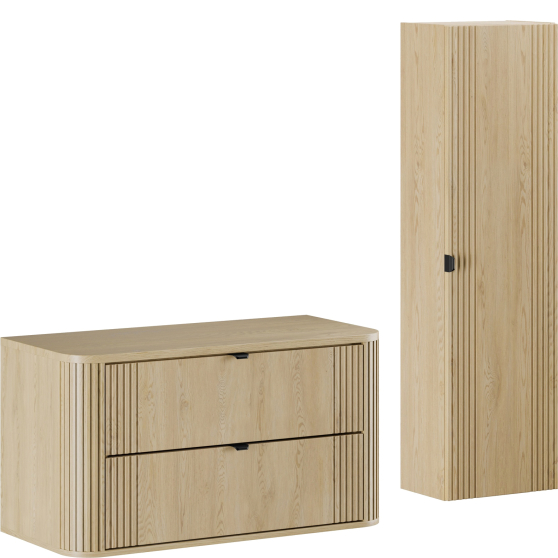 Zestaw mebli do łazienki SET-OVC 100 HC OVALIA CREMONA Podstawowe