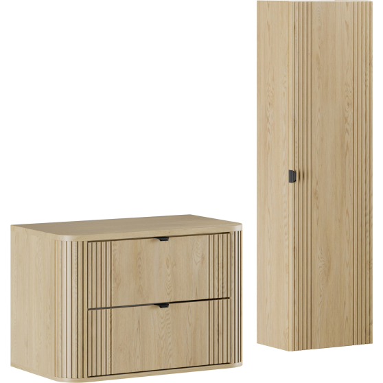 Zestaw mebli do łazienki SET-OVC 80 HC OVALIA CREMONA Podstawowe