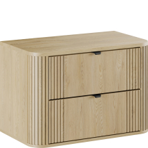 Szafka łazienkowa wisząca z blatem 80 cm OVALIA CREMONA Podstawowe