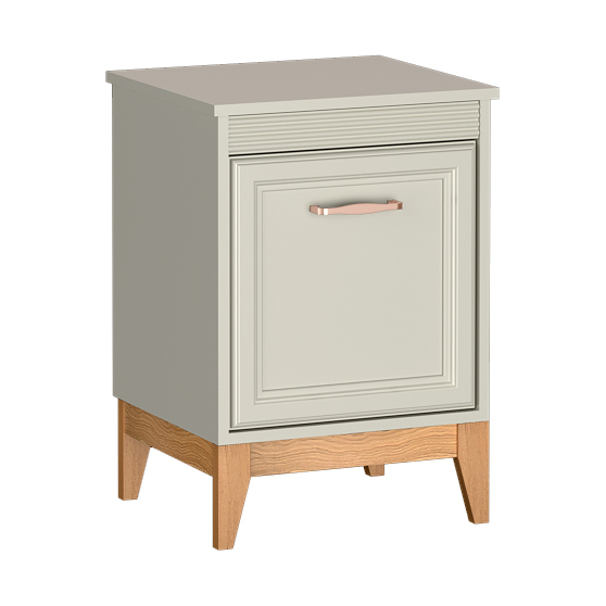 Szafka nocna W-11 Kaszmir / Dąb Naturalny WINDSOR Podstawowe