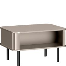 Nowoczesny stolik do salonu NV-10 Clay Gray NOVADO CLAY GRAY Podstawowe