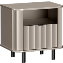 Szafka nocna ze schowkiem NV-7 Clay Gray NOVADO CLAY GRAY Podstawowe