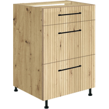 Szafka dolna stojąca 3 szuflady 50 cm VIV-9D VIVA Podstawowe