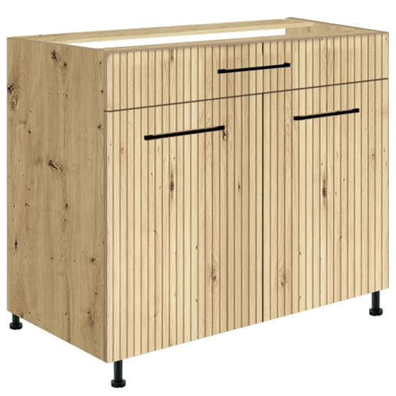 Szafka dolna stojąca 1 szuflada 2 drzwi 90 cm VIV-7D VIVA Podstawowe