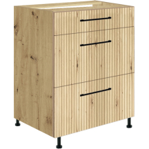 Szafka dolna stojąca 3 szuflady 60 cm VIV-10D VIVA Podstawowe