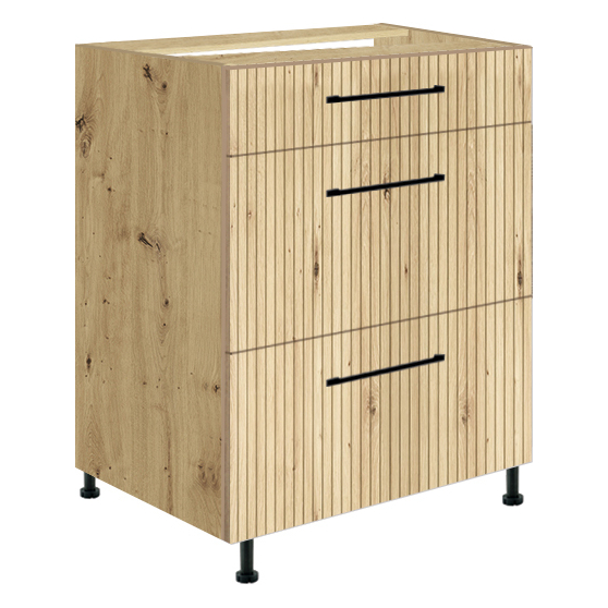 Szafka dolna stojąca 3 szuflady 60 cm VIV-10D VIVA Podstawowe