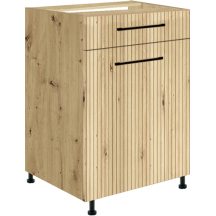 Szafka dolna stojąca 1 szuflada 1 drzwi 50 cm VIV-4D VIVA Podstawowe