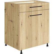 Szafka dolna stojąca 1 szuflada 1 drzwi 60 cm VIV-5D VIVA Podstawowe