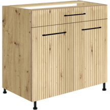 Szafka dolna stojąca 1 szuflada 2 drzwi 80 cm VIV-6D VIVA Podstawowe