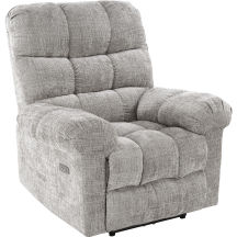 Fotel wypoczynkowy rozkładany elektrycznie AMORE Popiel Podstawowe