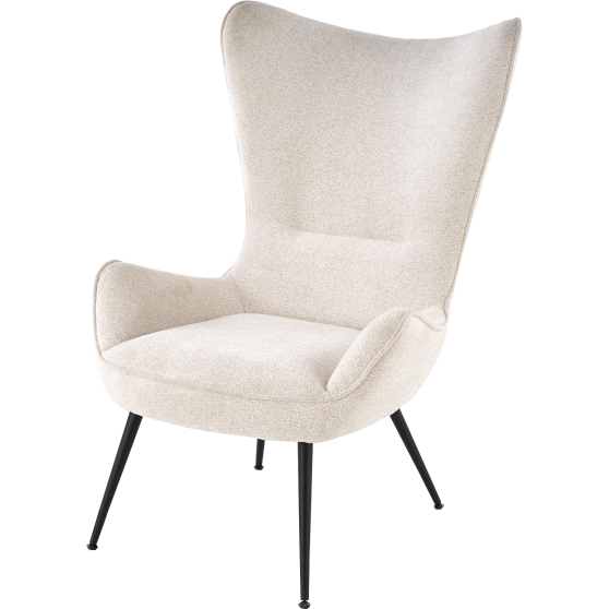 Fotel uszak wypoczynkowy JUKON Kremowy Podstawowe