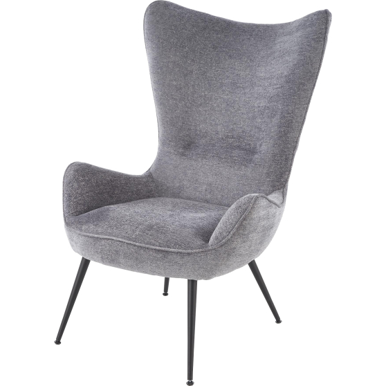 Fotel uszak wypoczynkowy JUKON Popielaty Podstawowe