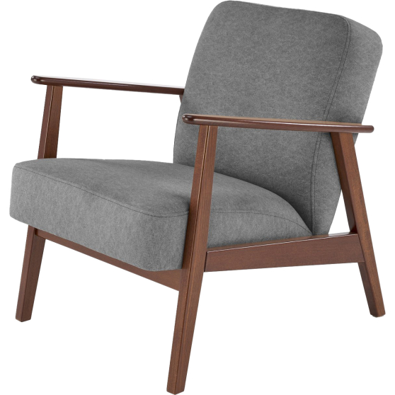 Fotel wypoczynkowy MILANO 1S Popielaty Podstawowe