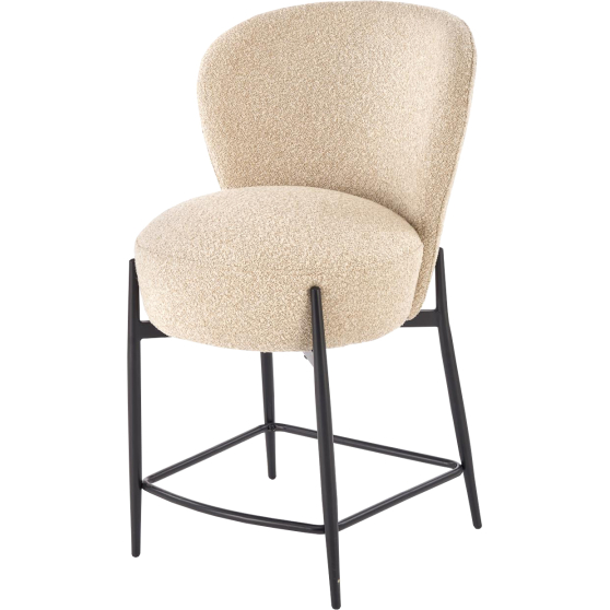 Hoker H-126 Krzesło barowe Beżowy Podstawowe