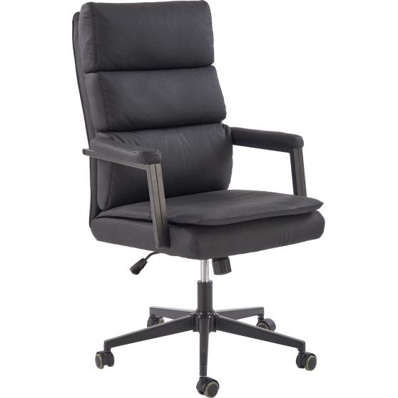 Fotel obrotowy pracowniczy ADRIANO 2 Czarny Podstawowe