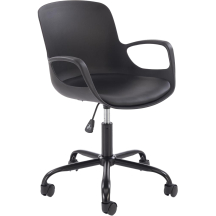 Fotel obrotowy młodzieżowy FROST Czarny Podstawowe