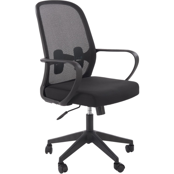 Fotel obrotowy gabinetowy ORCANO Czarny Podstawowe