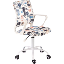 Fotel obrotowy młodzieżowy ORIS Wielobarwny Podstawowe