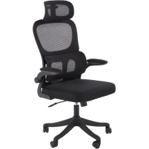 Fotel obrotowy gabinetowy SOREN Czarny / Popielaty Podstawowe