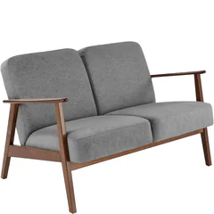 Sofa MILANO 2S Popielata Podstawowe