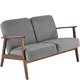 Sofa MILANO 2S Popielata Podstawowe