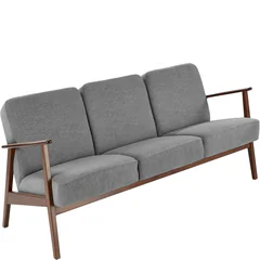 Sofa MILANO 3S Popielata Podstawowe