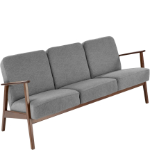 Sofa MILANO 3S Popielata Podstawowe