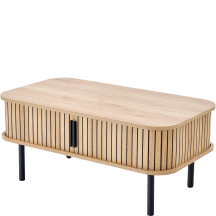 ANGELINA naturalny / czarny Halmar Ława Podstawowe