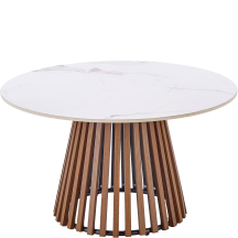 CARINA beżowy marmur / orzechowy Halmar Ława Podstawowe