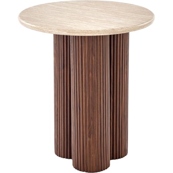 DOROTEA S trawertyn / orzechowy Halmar Ława Podstawowe