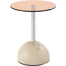 ARIANA beżowy marmur / brązowy Halmar Ława Podstawowe