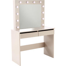 HOLLYWOOD 2 kaszmir Halmar Toaletka z lustrem i oświetleniem Podstawowe