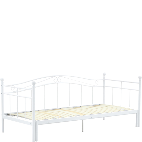 ARIZA 180 biały Halmar Łóżko podwójne Podstawowe