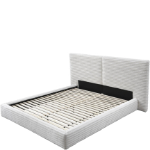 MADERA 160 kremowy Halmar Łóżko tapicerowane Podstawowe