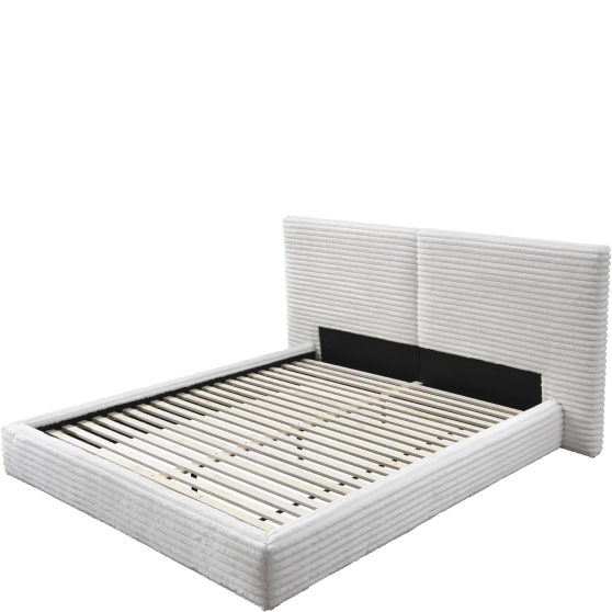 MADERA 160 kremowy Halmar Łóżko tapicerowane Podstawowe