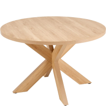 Stół okrągły 120x120x75 MORUS Naturalny Podstawowe