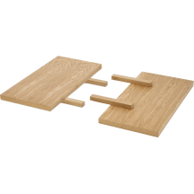 Komplet przedłużek blatu 45x90 do stołu MASSIVE 2 Podstawowe