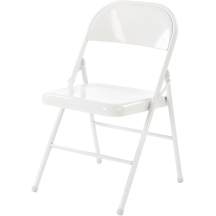 Krzesło składane K-565 Białe Podstawowe