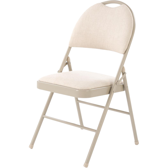 Krzesło składane K-566 Beżowe Podstawowe
